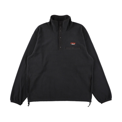 [난가] AIR WARM FLEECE TOPS (BLK)