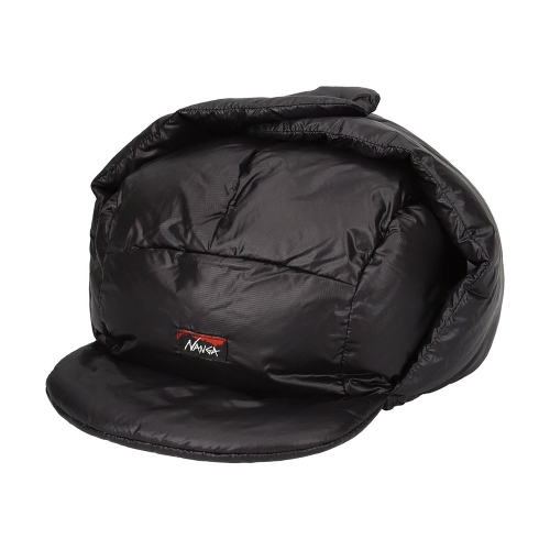 [난가] MOUNTAIN LODGE DOWN EAR FLAP CAP (BLK)