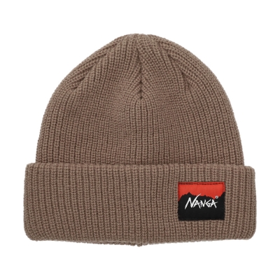 [난가] BOX LOGO BULKY BEANIE (BEG)