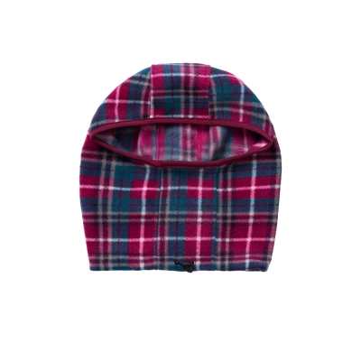 [캐피디자인] FLEECE BALACLAVA (PURPLE CHECK)