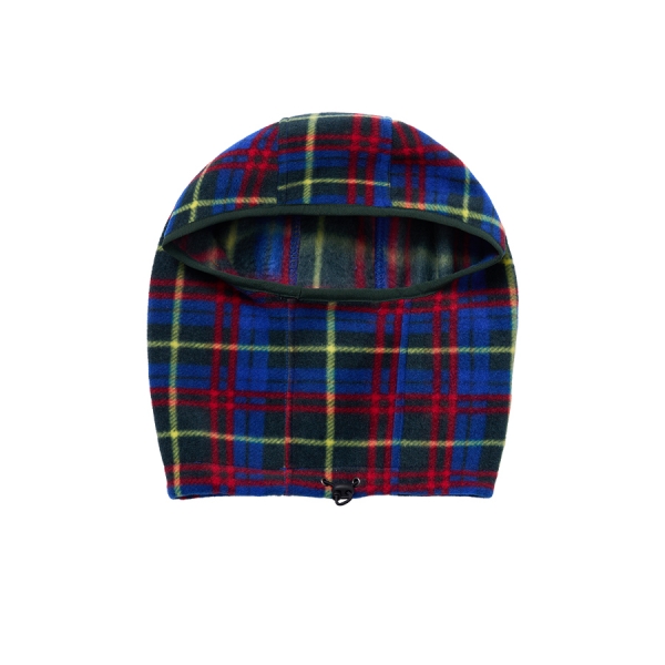 [캐피디자인] FLEECE BALACLAVA (BLUE CHECK)