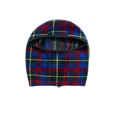 [캐피디자인] FLEECE BALACLAVA (BLUE CHECK)