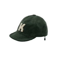 [캐피디자인] CORDUROY LOGO CAP (GREEN)
