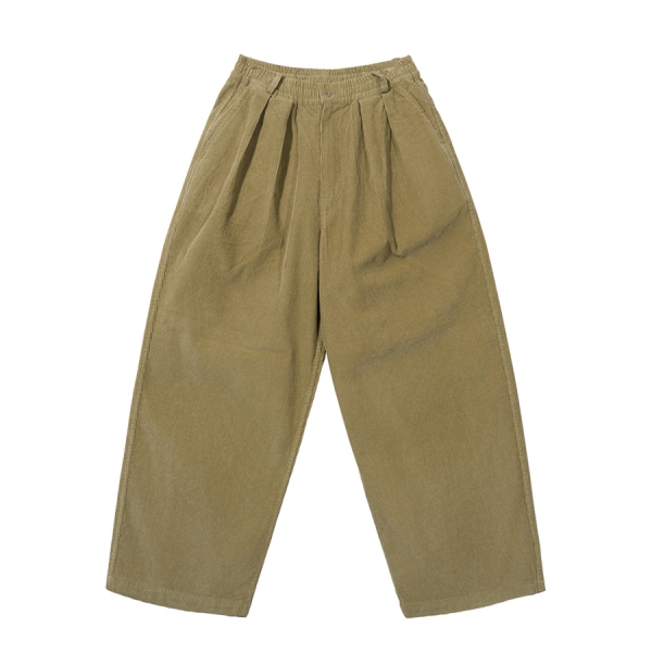 [캐피디자인] CORDUROY BALLOON PANTS (BEIGE)