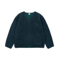 [캐피디자인] PILE FLEECE ZIP-UP JACKET (GREEN)
